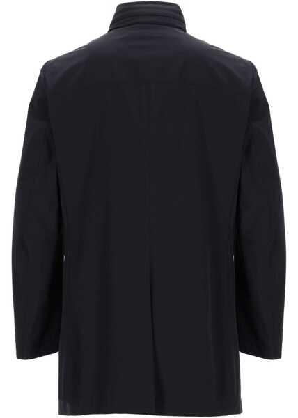 Paltoane Moorer Hektor-Kn Coat BLUE Barbati (BM 19746554) 2