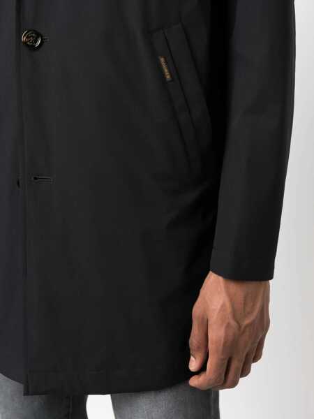 Paltoane Moorer Hektor-Kn Coat BLUE Barbati (BM 19746554) 5