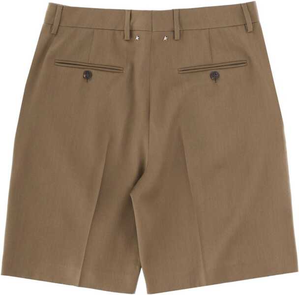 Pantaloni scurti Golden Goose Tailored Shorts GREEN Barbati (BM 19746563) 2