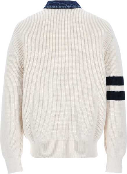 Cardigane DSQUARED2 Cardigan With Logo WHITE Barbati (BM 19746569) 2