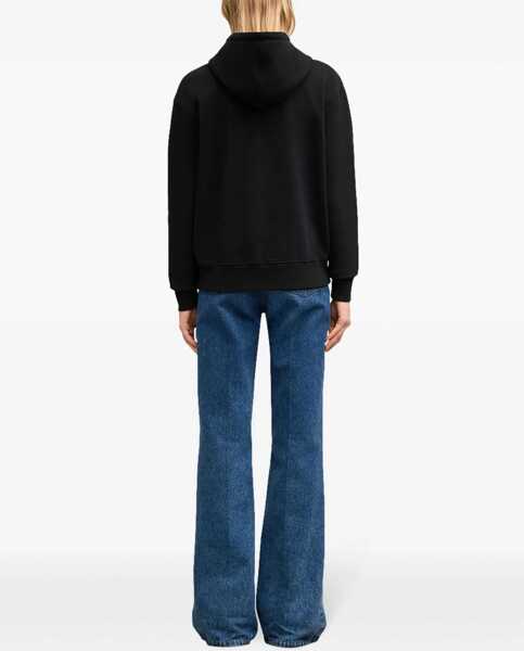 Bluze de trening AMI Paris Ami De Coeur Hoodie BLACK Barbati (BM 19746635) 5