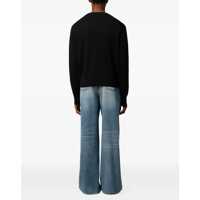 Pulovere pentru Barbati - Cardigane AMI Paris Ami De Coeur Cardigan BLACK Barbati (BM 19746641) - B-mall.ro