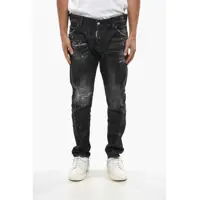Blugi drepti Stretch Denim Jeans Sexy Twist With Paint-Effect Details 17C* Barbati
