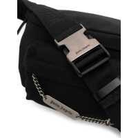 Borsete pentru Barbati - Borsete Palm Angels Solid-Color Nylon Fanny Pack Fanny Black Barbati (BM 19746680) - B-mall.ro