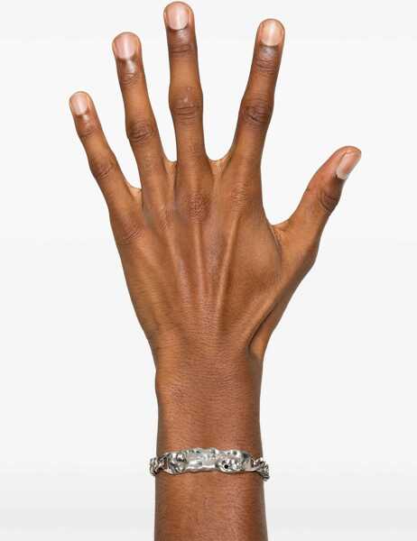 Bratari Palm Angels Melted Chain Bracelet Silver - Transpare Silver Barbati (BM 19746683) 2