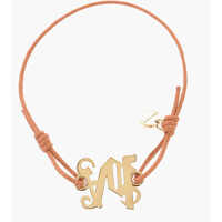 Bratari Cord Slider Bracelet With Gold Monogram Femei