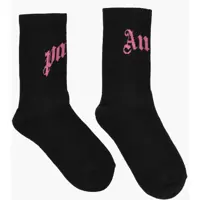 Sosete Stretch Cotton Socks With Contrast Logo Femei