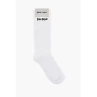 Sosete Embroidered Socks Classic Logo White Blac Femei