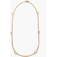 Coliere Brass Chain Necklace With Monogram Femei
