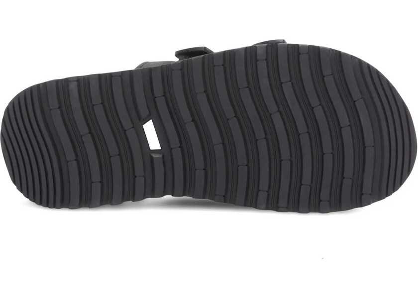 Sandale Palm Angels Suicoke Sandals In Solid Color Moto-P With Contrast Logo Black Barbati (BM 19746740) 5