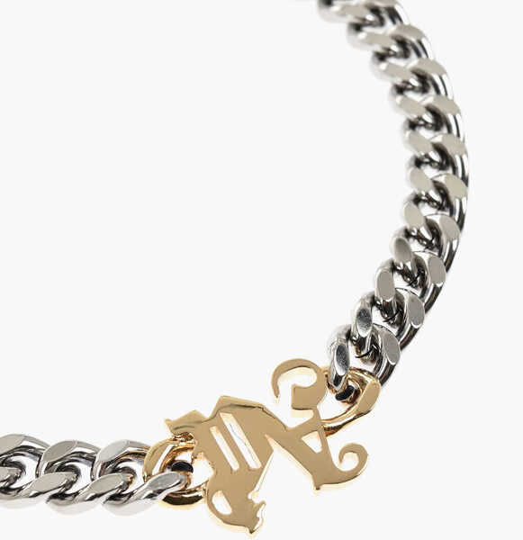 Coliere Palm Angels Maxi Chain Necklace With Monogram Silver Barbati (BM 19746761) 2