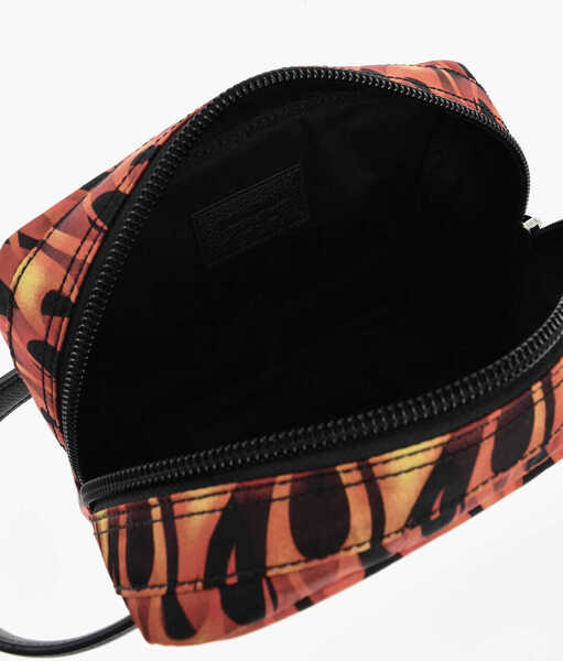 Genti de mana Palm Angels Nylon Toiletry Bags With Flame Print And Leather Trim Multicolor Barbati (BM 19746770) 4