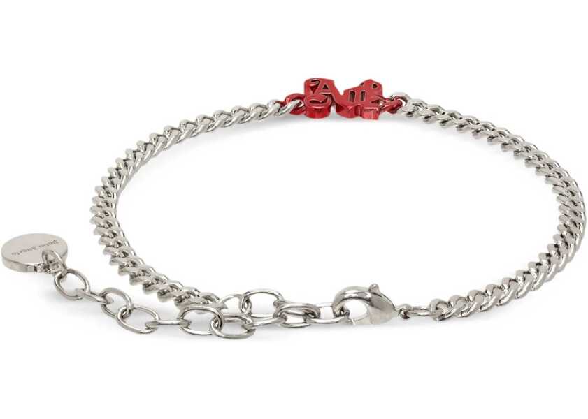 Bratari Palm Angels Chain Bracelet With Contrast Monogram Red Barbati (BM 19746776) 2