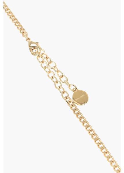 Coliere Palm Angels Brass Necklace Burning Logo With Gold-Tone Finish Gold Barbati (BM 19746782) 3