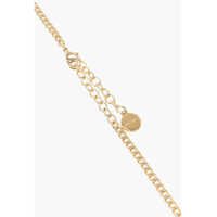 Coliere Palm Angels pentru Barbati - Coliere Palm Angels Brass Necklace Burning Logo With Gold-Tone Finish Gold Barbati (BM 19746782) - B-mall.ro