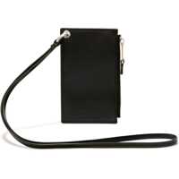 Portofele Glossy Eco-Leather Cardholder With Tone-On-Tone Logo Barbati