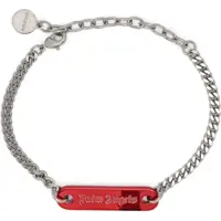 Bratari Chain Bracelet With Logo Plate Barbati