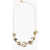 Palm Angels Gold-Tone Chain Necklace With Iconic Motifs Gold