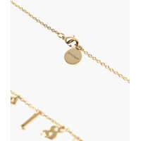 Coliere Palm Angels Dama - Coliere Palm Angels Gold-Effect Necklace With Logo Pendants Gold Femei (BM 19746797) - B-mall.ro