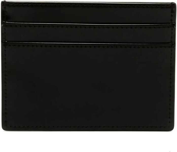 Portofele Palm Angels Vegan Leather Cardholder With Tone-On-Tone Logo Black Barbati (BM 19746800) 2