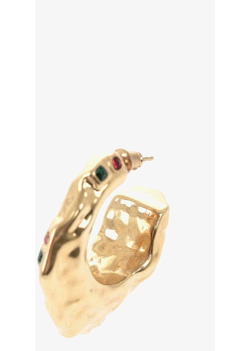 Cercei Palm Angels Earrings Melted Strass Gold - Multicolor Gold Femei (BM 19746803) 2