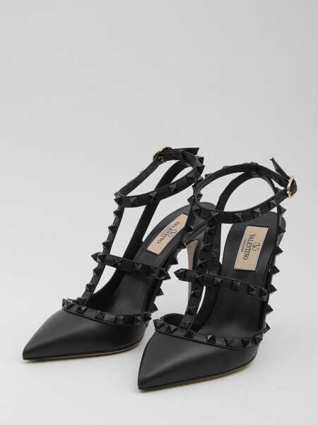 Pantofi cu toc Valentino Garavani Rockstud Pumps BLACK Femei (BM 19746869) 2