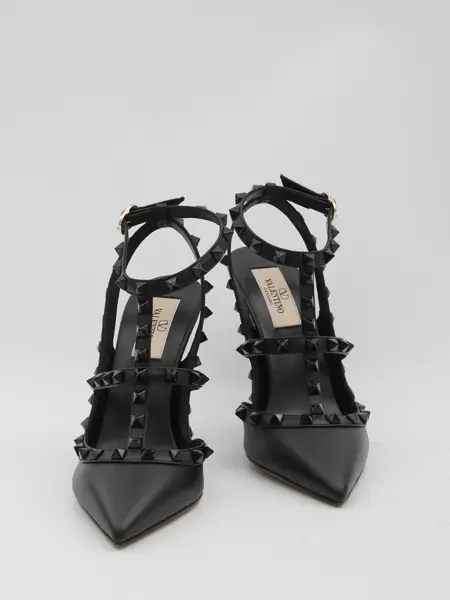 Pantofi cu toc Valentino Garavani Rockstud Pumps BLACK Femei (BM 19746869) 5