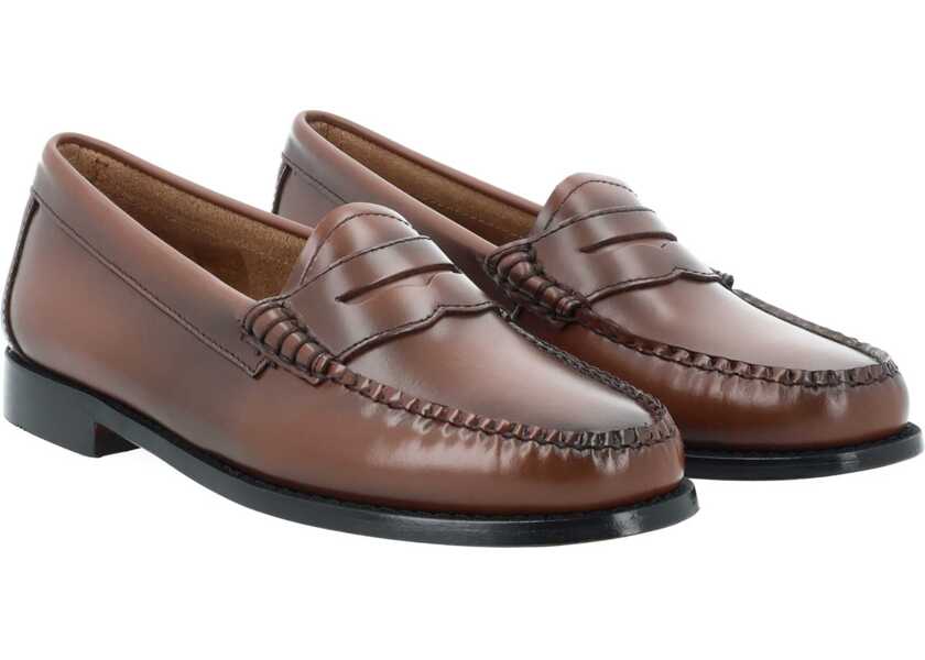 Mocasini G.H. BASS Moccasin Weejun Penny BROWN Femei (BM 19746875) 2