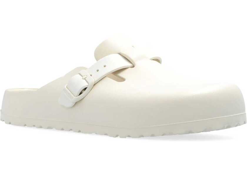 Slapi Birkenstock Sabot Boston WHITE Barbati (BM 19746878) 4