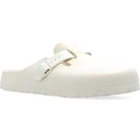Slapi pentru Barbati - Slapi Birkenstock Sabot Boston WHITE Barbati (BM 19746878) - B-mall.ro