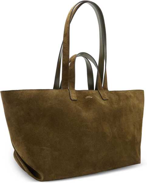 Genti de mana A.P.C. Le Drummer Bag BROWN Femei (BM 19746959) 2