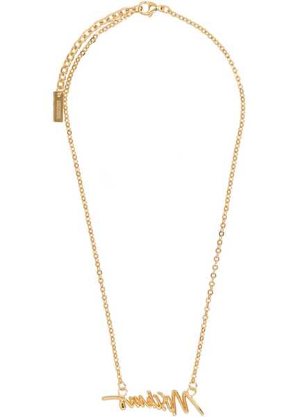 Coliere Moschino Logo Necklace GOLD Femei (BM 19746962) 2