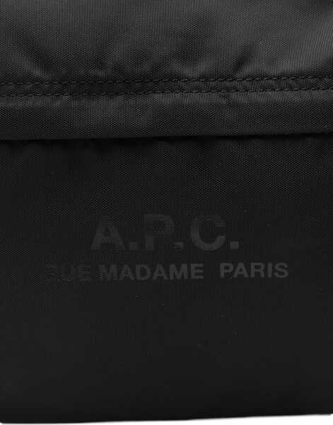 Rucsacuri A.P.C. Backpack With Logo BLACK Barbati (BM 19746977) 4