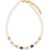 Moschino Pearl Necklace SILVER