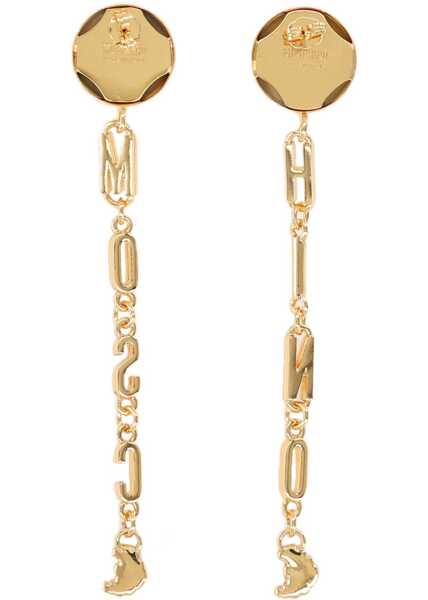 Cercei Moschino Logo Earrings GOLD Femei (BM 19747007) 2