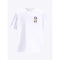 Tricouri Tennis Landscape Print T-Shirt Barbati