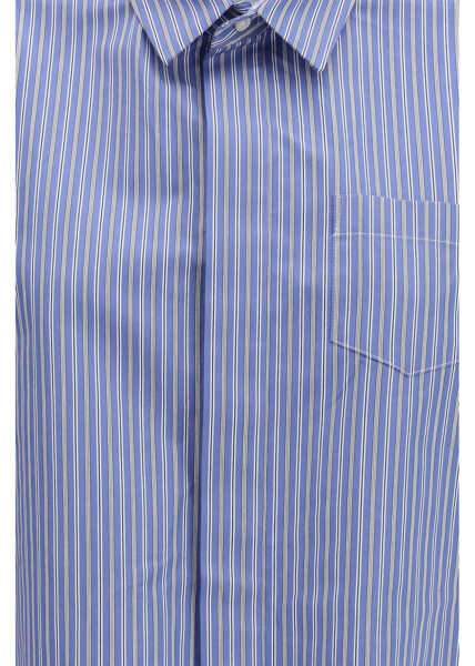Camasi casual Sacai Cropped cotton Shirt BLUE STRIPE Femei (BM 19747094) 3