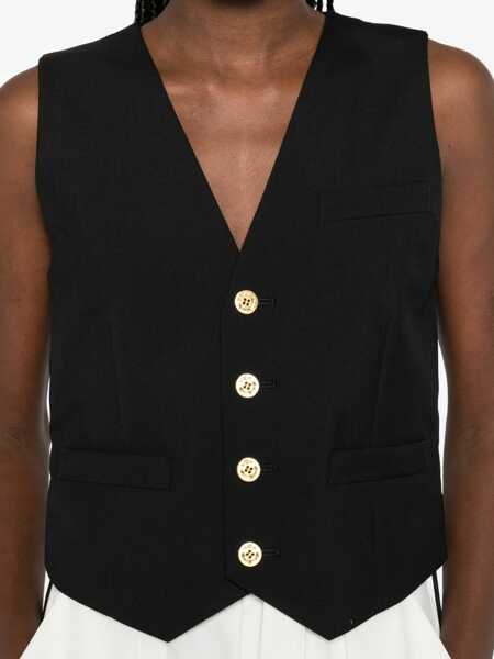 Veste casual Sacai Twill Vest BLACK Femei (BM 19747097) 5