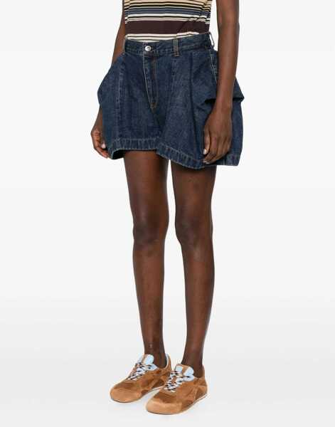 Pantaloni scurti Sacai Denim Shorts BLUE Femei (BM 19747100) 3