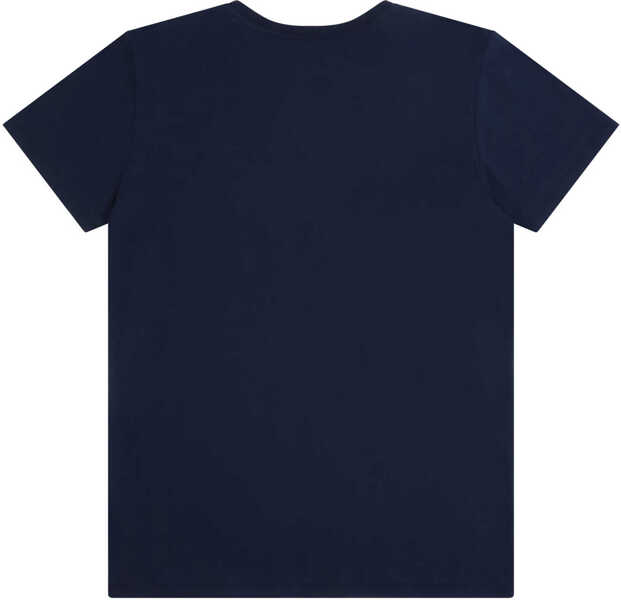 Tricouri Gucci Cotton T-shirt PRUSSIAN BLUE/WHITE Baieti (BM 19747115) 2