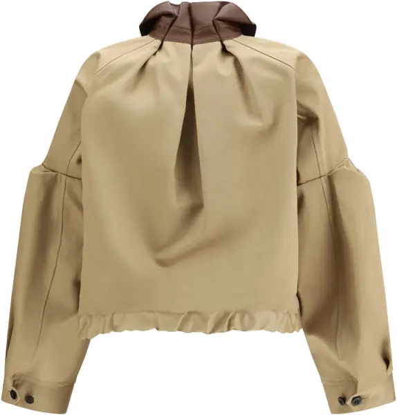 Jachete Sacai Cotton Jacket BEIGE Femei (BM 19747124) 2