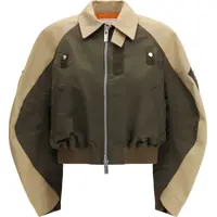 Jachete Cotton and nylon Bomber Jacke Femei