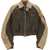 Sacai Cotton and nylon Bomber Jacke D/KHAKI/BEIGE