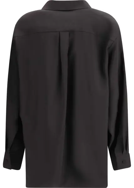 Camasi casual Valentino Garavani Wool blend Shirt NERO Femei (BM 19747145) 2