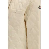 Jachete Dama - Jachete Moncler Lightweight padded and quilted Jacket WHITE Femei (BM 19747151) - B-mall.ro