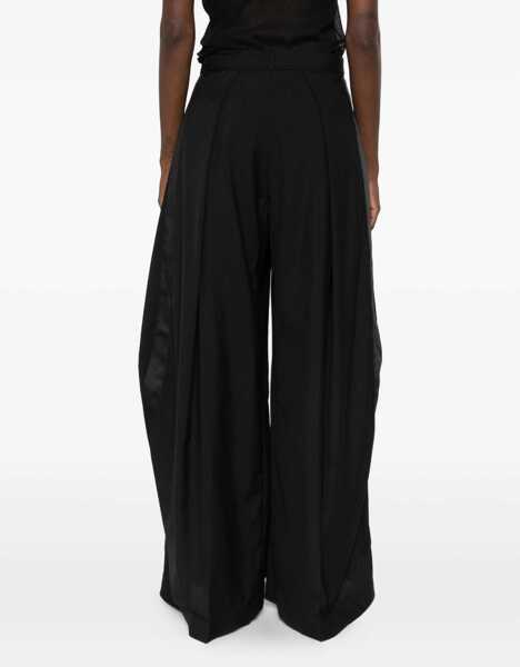 Pantaloni casual Sacai Oversized Pants BLACK Femei (BM 19747154) 4