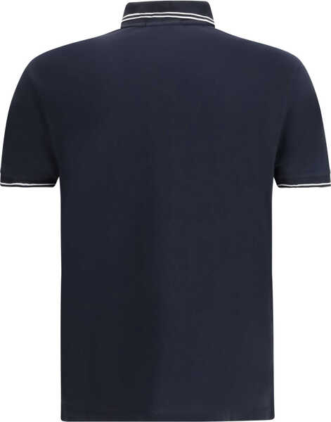 Tricouri Polo Stone Island Cotton piqu Polo Shirt NAVY BLUE Barbati (BM 19747157) 2