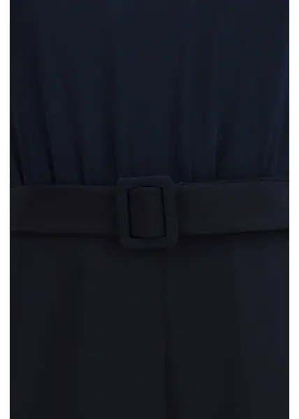 Salopete P.A.R.O.S.H. Cady and chiffon Jumpsuit BLU Femei (BM 19747181) 3