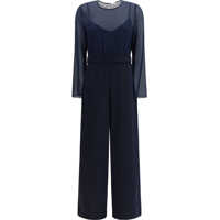 Salopete Cady and chiffon Jumpsuit Femei
