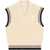 AMI Paris Ami De Coeur Sleeveless Sweater CREAM
